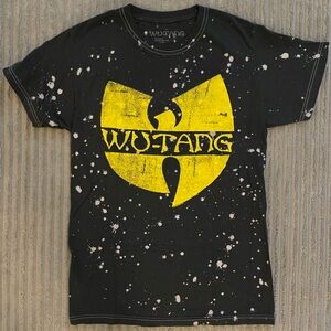 Wu Tang Clan Black and Yellow Graphic Tee